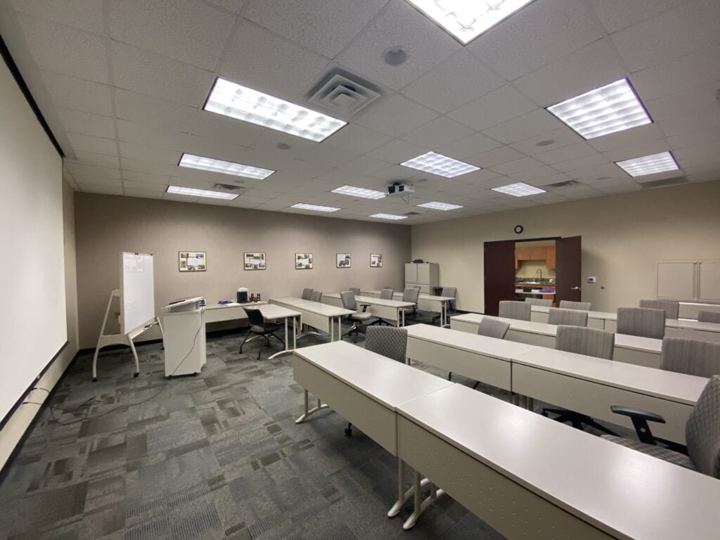 large office space with conference room at suite 1307 in east wichita